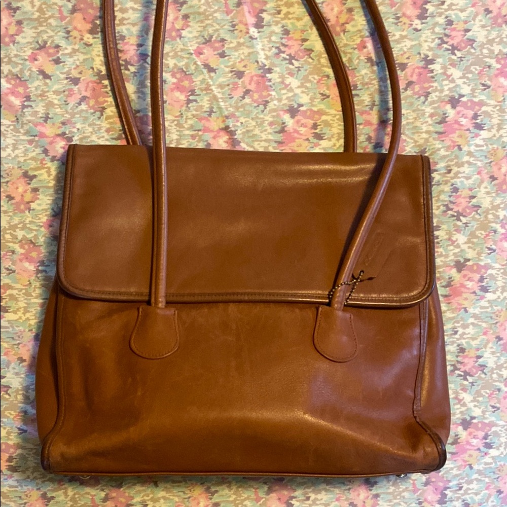 Coach Shopper Flap Bag